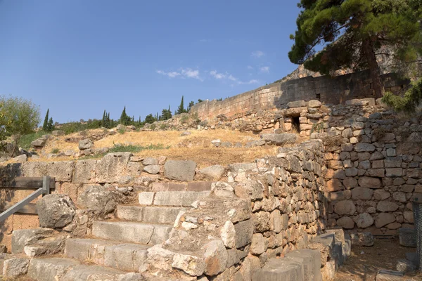 Греція. Археологічні розкопки delphi — стокове фото