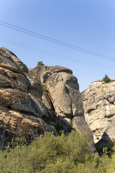 그리스. (유네스코 세계 문화 유산 목록에 포함 하는 메 테오 라의 바위) — 스톡 사진