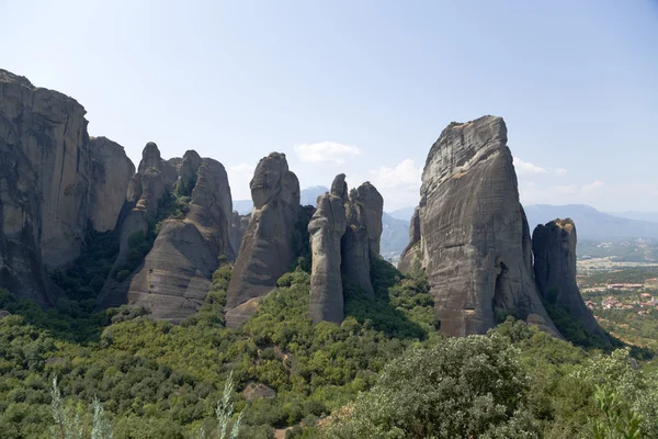 Grecia. Rocas de Meteora (está incluido en la Lista del Patrimonio Mundial de la UNESCO ) —  Fotos de Stock