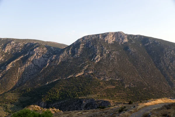 Grecia. Paisaje de montaña en las inmediaciones de Delphi —  Fotos de Stock