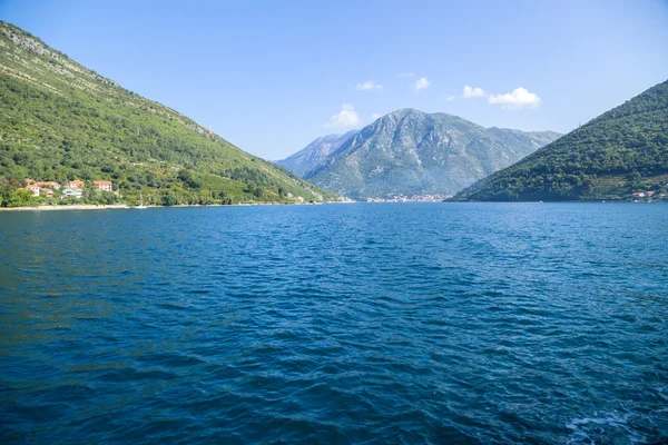 Montenegro. die Bucht von Kotor — Stockfoto