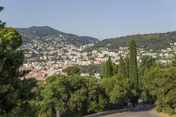 Nice, Francja. widok miasta — Zdjęcie stockowe