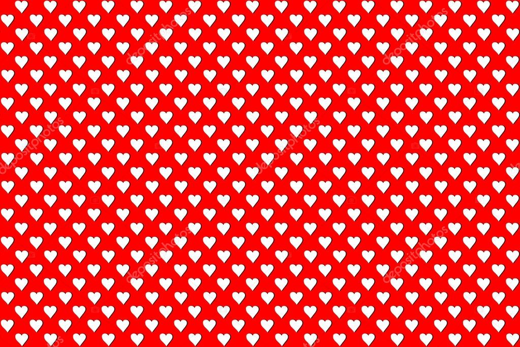 Valentine s red polka dot heart