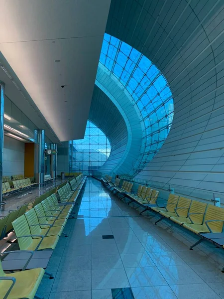 Dubai Emirati Arabi Uniti 2022 Aeroporto Internazionale Dubai Terminal Sala — Foto Stock