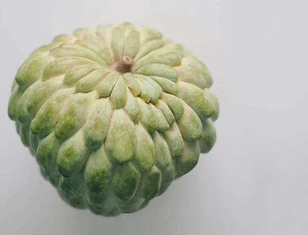 Cherimoya Açúcar Maçã Eshta Frutas Verdes Inteiras Egito — Fotografia de Stock