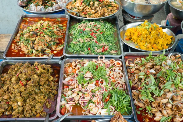 Tayland gıda işportacı.