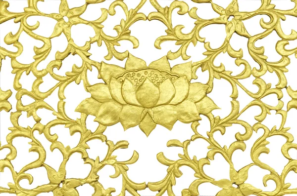 Goldenes Muster im Thai-Stil — Stockfoto