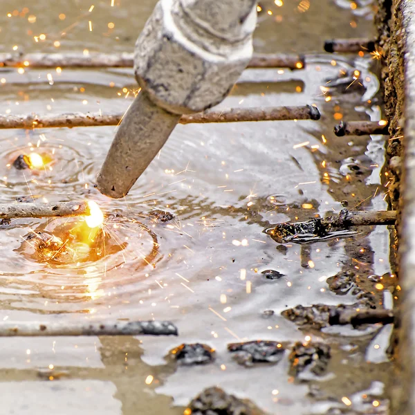 Taglierina di gas industriale — Foto Stock