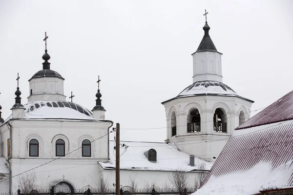 Templo Santo Profeta Elijah Russia Novokuznetsk — Fotografia de Stock
