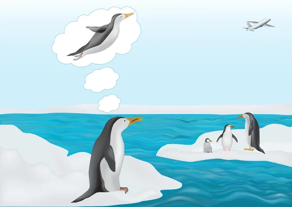 Penguen uçuş hakkında rüya