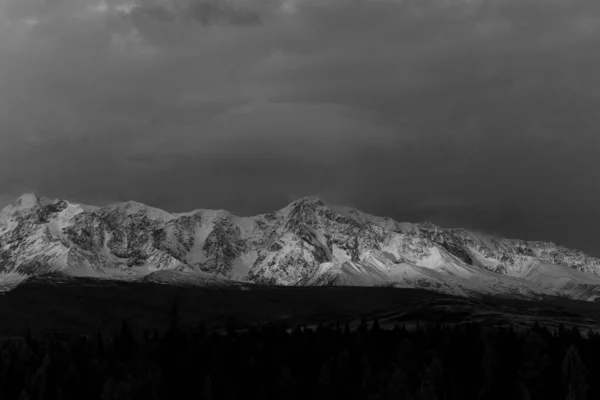 Mountains North Chuisky Ridge Sunset Altai — Stock Photo, Image