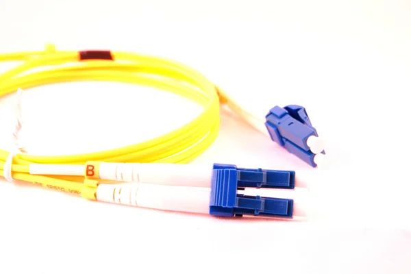 Pigtail de fibra — Fotografia de Stock