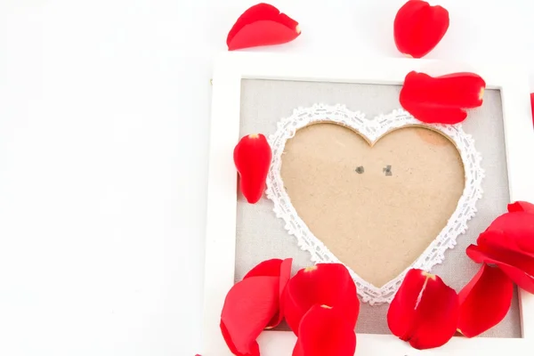 Valentine border — Stock Photo, Image