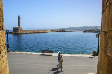 promenad strolling chania - 21 Mayıs - eski town.tourists