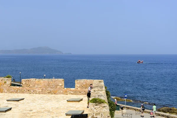 Grécia - Creta - Chania. Mar Báltico — Fotografia de Stock