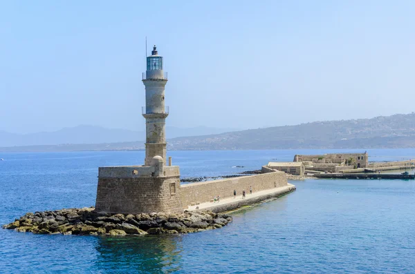 Chania Lighthouse — Stock Photo, Image