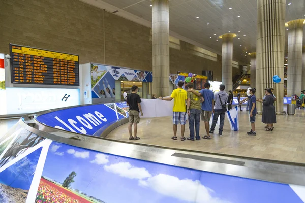 Tel-Aviv -airoport - 21 July - Israel, 2014 — Stock Photo, Image