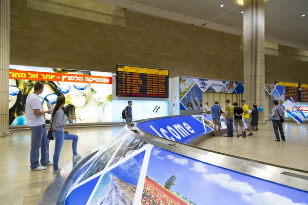 Tel-Aviv - airoport - 21 Temmuz - İsrail, 2014 — Stok fotoğraf