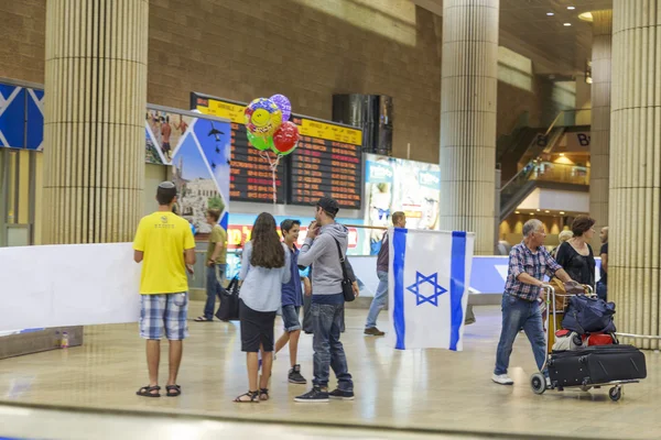 Tel Awiw - lotniczego - 21 lipca - Izrael, 2014 — Zdjęcie stockowe