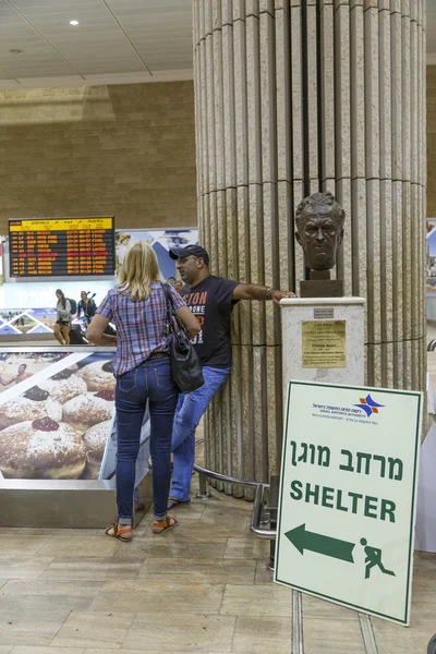 Tel-Aviv -airoport - 21 July - Israel, 2014 — Stock Photo, Image