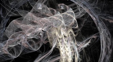 soyut arkaplan, 3 boyutlu illüstrasyon, grafik ve tasarım sanat projeleri için çok renkli fraktal eşsiz kompozisyon. Yüksek kalite