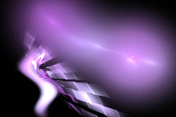 Astratto Sfondo Tendenze Cromatiche 2022 Illustrazione Rendendo Linee Viola Multicolore — Foto Stock