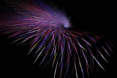 soyut arkaplan renk eğilimleri 2022, 3D illüstrasyon, pembe renkli mor renkli çizgiler grafik ve tasarım sanat projeleri için fraktal benzersiz kompozisyon. Yüksek kalite 