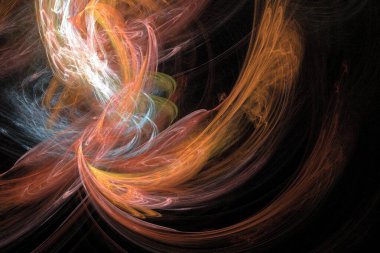 soyut arkaplan renk eğilimleri 2022, 3D illüstrasyon, kahverengi siyah çok renkli çizgiler, grafik ve tasarım sanat projeleri için fraktal benzersiz kompozisyon. Yüksek kalite 