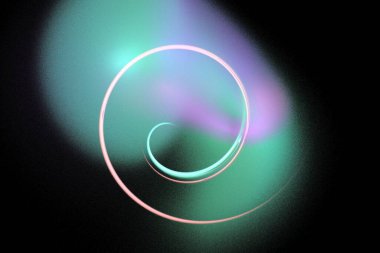 soyut arkaplan renk eğilimleri 2022, sanat özgün 3D illüstrasyon, menekşe çok renkli fraktal tasarım afişi