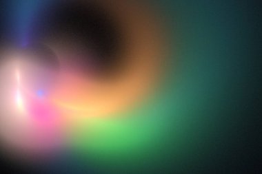 soyut arkaplan renk eğilimleri 2022, sanat özgün 3D illüstrasyon, çok renkli fraktal tasarım pankartı