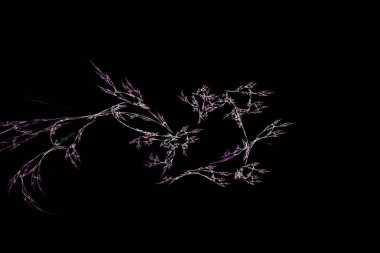 soyut arkaplan renk eğilimleri 2022, 3D illüstrasyon, grafik ve tasarım sanat projeleri için siyah çok renkli çizgiler fraktal benzersiz kompozisyon. Yüksek kalite 