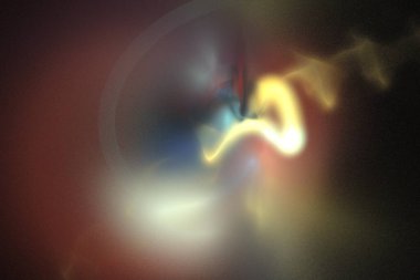 soyut arkaplan renk eğilimleri 2022, 3D illüstrasyon, grafik ve tasarım sanat projeleri için siyah çok renkli çizgiler fraktal benzersiz kompozisyon. Yüksek kalite 