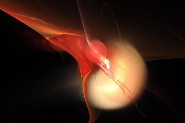 soyut arkaplan renk eğilimleri 2022, 3D illüstrasyon, siyah sarı çok renkli çizgiler, grafik ve tasarım sanat projeleri için fraktal benzersiz kompozisyon. Yüksek kalite . 