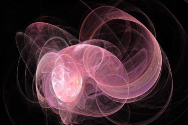 soyut arkaplan renk eğilimleri 2022, 3D illüstrasyon, grafik ve tasarım sanat projeleri için siyah çok renkli çizgiler fraktal benzersiz kompozisyon. Yüksek kalite 