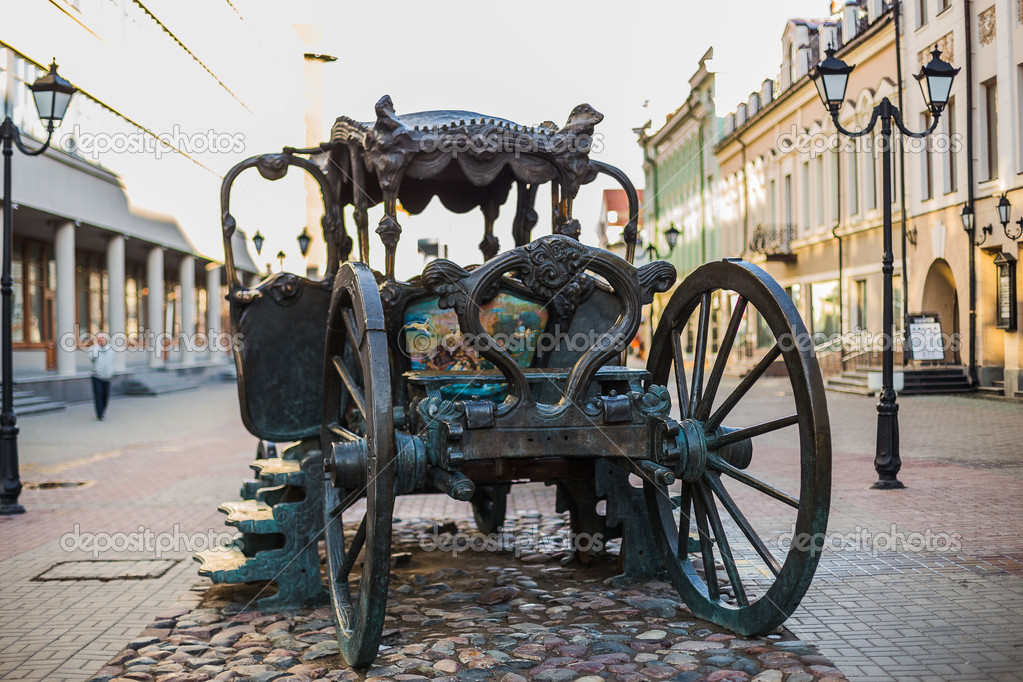 Sculpture in the city of Kazan