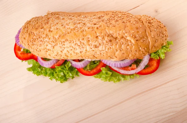 Vegan sandwich — Stock Photo, Image