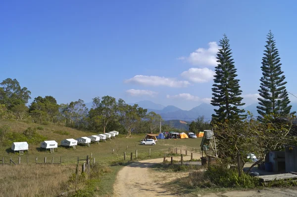 Kamp sitesi — Stok fotoğraf