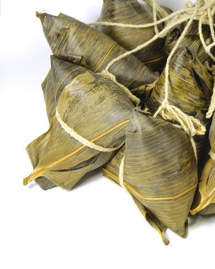 Geleneksel Çin pirinç köftesi.