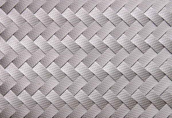 Image of gray ribbon weaved pattern — Stock Photo, Image