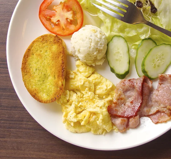 lezzetli kahvaltı closeup