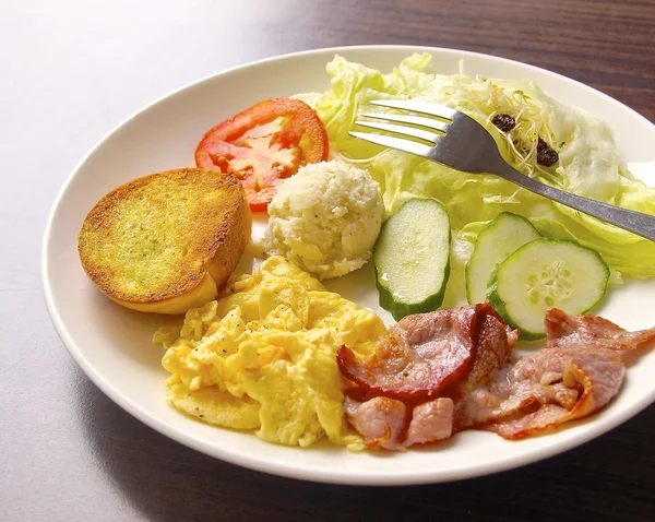 lezzetli kahvaltı closeup