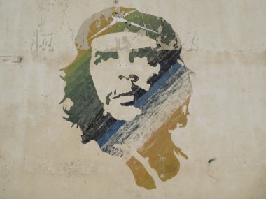 Duvar resmi etmem Guevara'nın