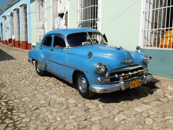 Oldtimer i trinidad, Kuba — Stockfoto