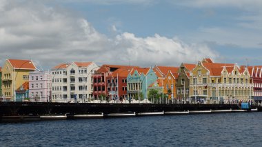 Handelskade in Willemstad, Curaçao