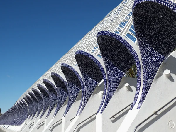 Details in City of Arts and Sciences in Valencia — Stock Photo, Image