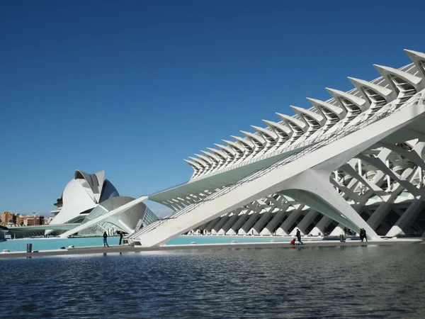 Objects in the City of Sciences in Valencia — Stock Photo, Image