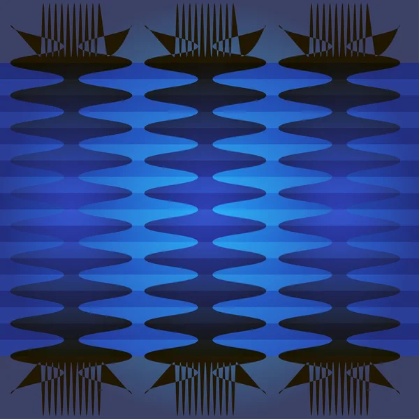 Blue pattern — Stock Vector