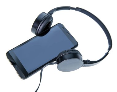 Beyaz üzerine büyük ekran telefon