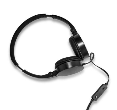 Rahatlamak için kablolu kulaklıklar..