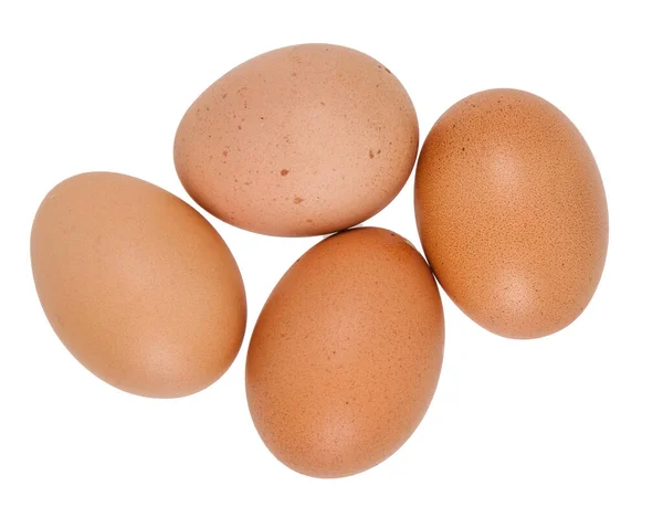 Nahaufnahme Roher Hühnereier Eierschachtel — Stockfoto